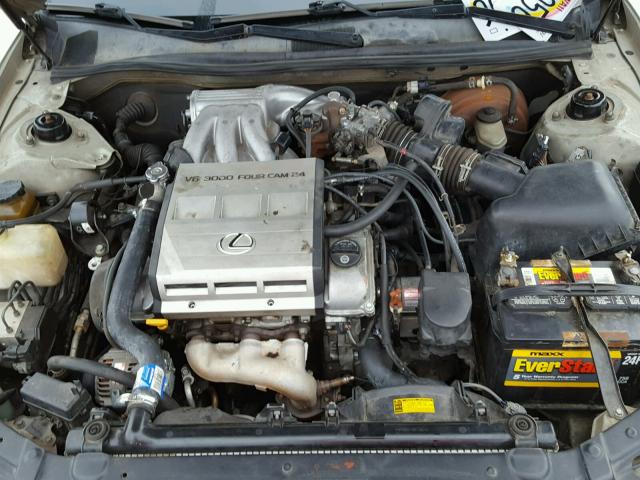 JT8BF22G6V0032308 - 1997 LEXUS ES 300 GOLD photo 7