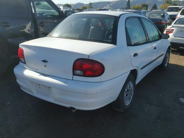 2C1MR5228Y6723078 - 2000 CHEVROLET METRO LSI WHITE photo 4