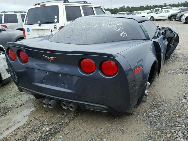 1G1YW2DW8C5105557 - 2012 CHEVROLET CORVETTE G GRAY photo 4