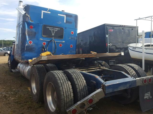 1XP5DB9X42N585191 - 2002 PETERBILT 379 BLUE photo 3