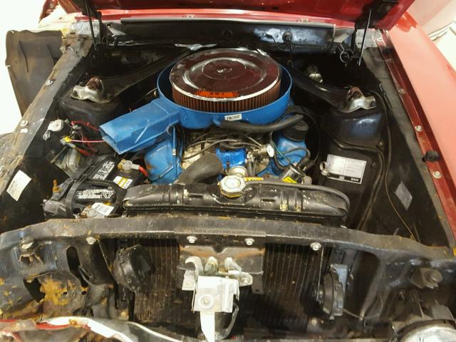 9R03H123957 - 1969 FORD MUSTANG RED photo 7