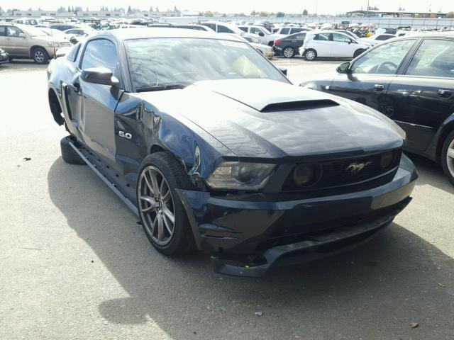 1ZVBP8CF4C5280836 - 2012 FORD MUSTANG GT BLACK photo 1