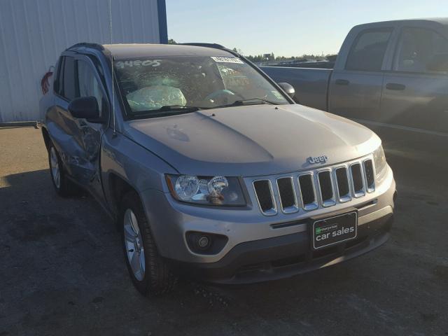 1C4NJCBA9GD640933 - 2016 JEEP COMPASS SP SILVER photo 1