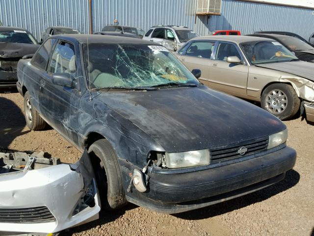 1N4EB32A6MC729198 - 1991 NISSAN SENTRA BLACK photo 1