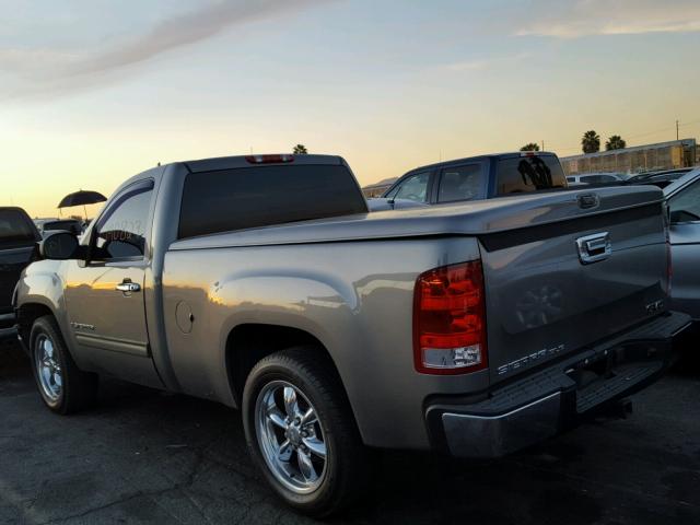 1GTEC14C87Z547711 - 2007 GMC NEW SIERRA GRAY photo 3