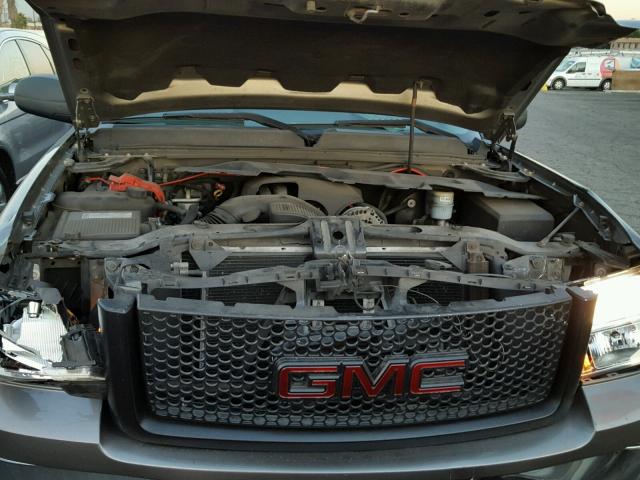 1GTEC14C87Z547711 - 2007 GMC NEW SIERRA GRAY photo 7