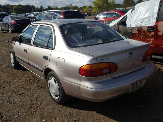 1Y1SK52882Z403981 - 2002 CHEVROLET GEO PRIZM 米色 照片 3