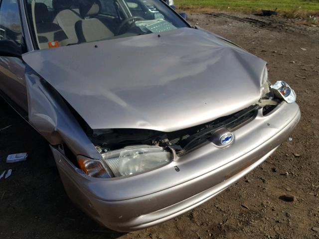 1Y1SK52882Z403981 - 2002 CHEVROLET GEO PRIZM 米色 照片 9