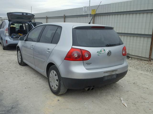 WVWDA71K78W024733 - 2008 VOLKSWAGEN RABBIT SILVER photo 3