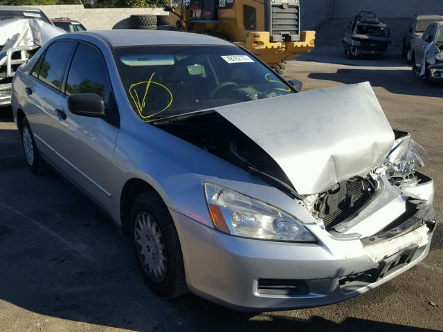 JHMCM56177C015939 - 2007 HONDA ACCORD VAL SILVER photo 1