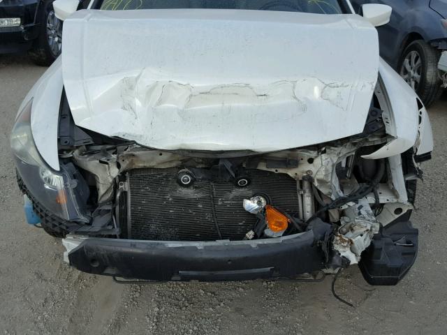 1HGCP36839A030237 - 2009 HONDA ACCORD EXL WHITE photo 7