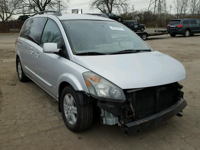 5N1BV28U34N339515 - 2004 NISSAN QUEST S CHARCOAL photo 1