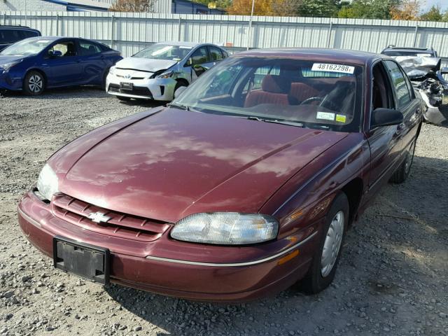 2G1WL52M7W9318722 - 1998 CHEVROLET LUMINA BAS მუქწითელი ფოტო 2