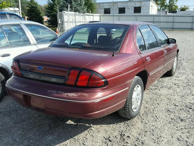 2G1WL52M7W9318722 - 1998 CHEVROLET LUMINA BAS მუქწითელი ფოტო 4