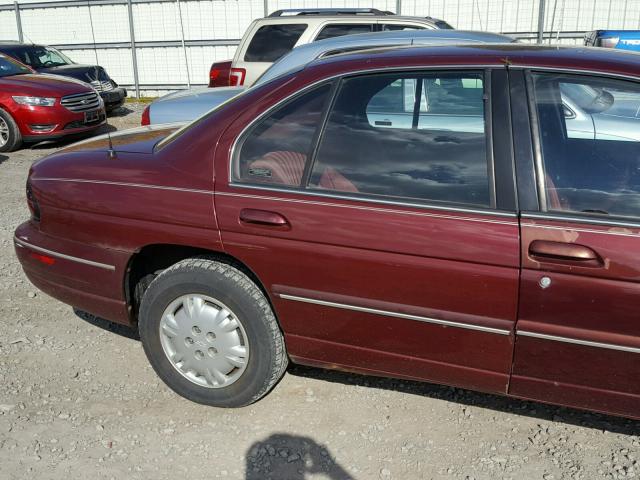 2G1WL52M7W9318722 - 1998 CHEVROLET LUMINA BAS MAROON photo 9