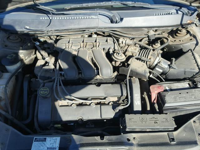 1FAFP56S52G278002 - 2002 FORD TAURUS SEL GREEN photo 7