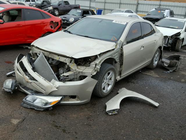 1G11B5SA3DF201632 - 2013 CHEVROLET MALIBU LS GOLD photo 2