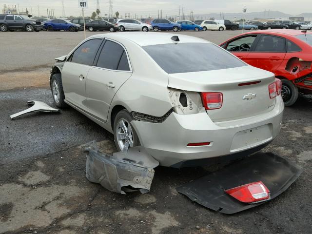 1G11B5SA3DF201632 - 2013 CHEVROLET MALIBU LS GOLD photo 3