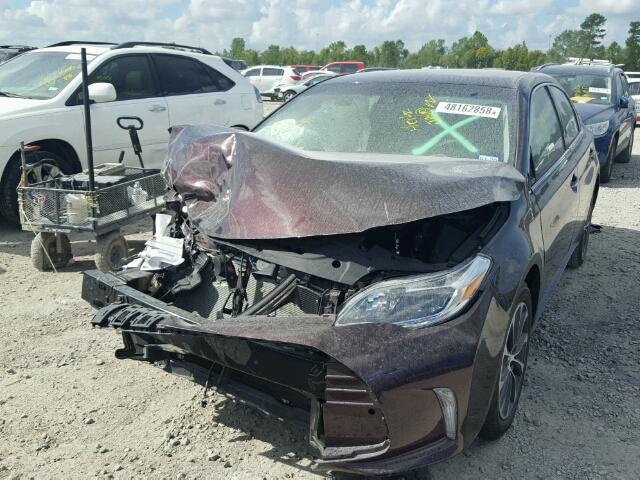 4T1BK1EB1JU288605 - 2018 TOYOTA AVALON XLE MAROON photo 2