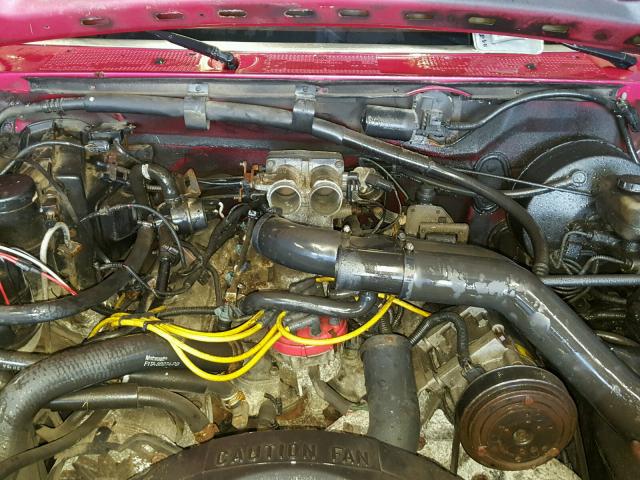 1FTHX26G4RKA28724 - 1994 FORD F250 RED photo 7