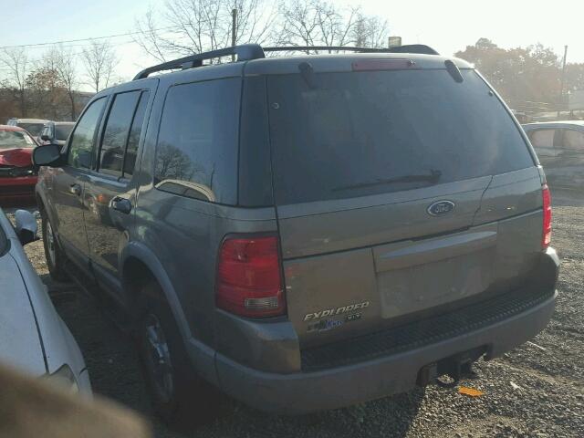 1FMZU73E62ZB89663 - 2002 FORD EXPLORER X GRAY photo 3