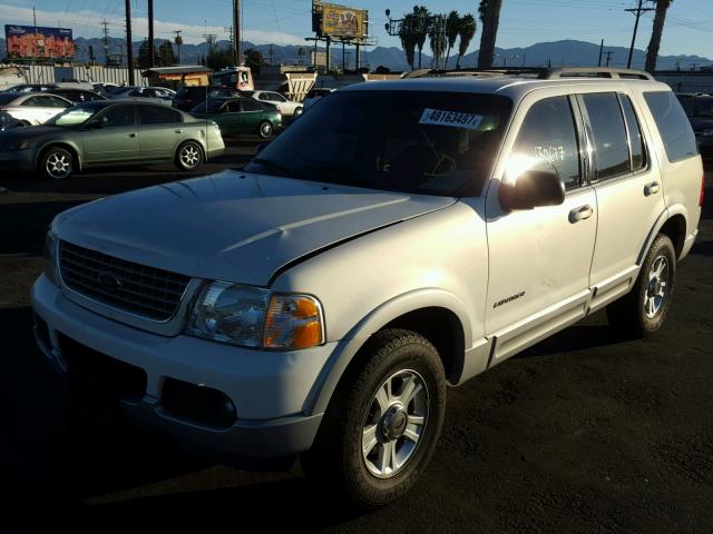 1FMDU75E82ZA79446 - 2002 FORD EXPLORER L WHITE photo 2