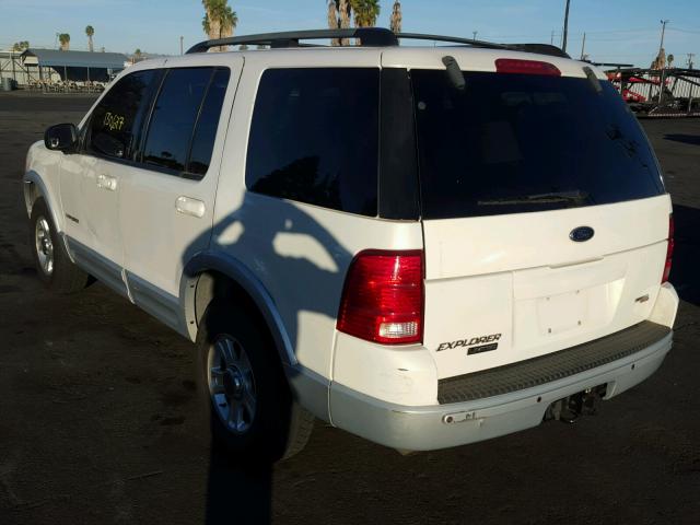 1FMDU75E82ZA79446 - 2002 FORD EXPLORER L WHITE photo 3