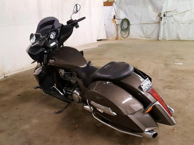 5VPTW36N8D3026318 - 2013 VICTORY MOTORCYCLES CROSS COUN Negro foto 3