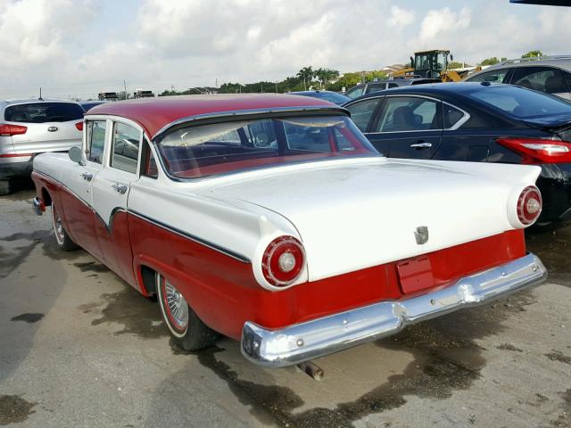 A7EG308609 - 1957 FORD FAIRLANE RED photo 3