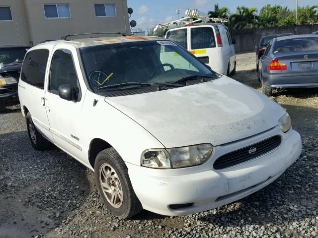 4N2XN11T5YD843692 - 2000 NISSAN QUEST SE WHITE photo 1