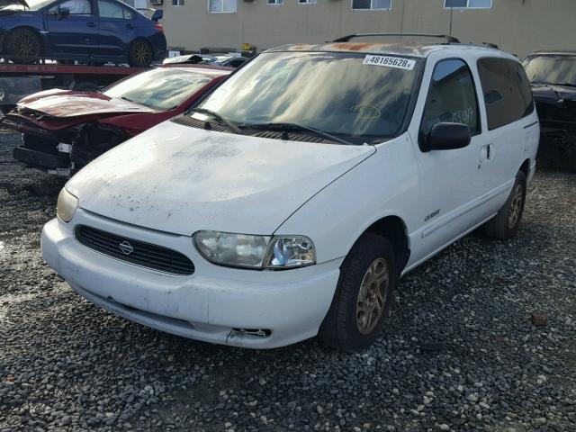 4N2XN11T5YD843692 - 2000 NISSAN QUEST SE WHITE photo 2