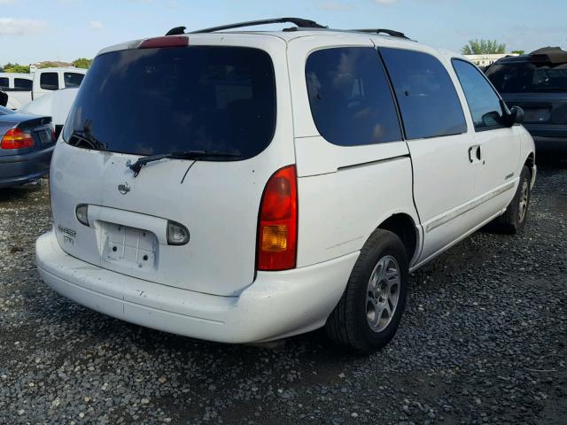 4N2XN11T5YD843692 - 2000 NISSAN QUEST SE WHITE photo 4