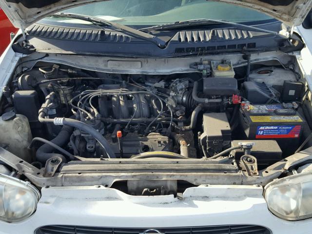 4N2XN11T5YD843692 - 2000 NISSAN QUEST SE WHITE photo 7