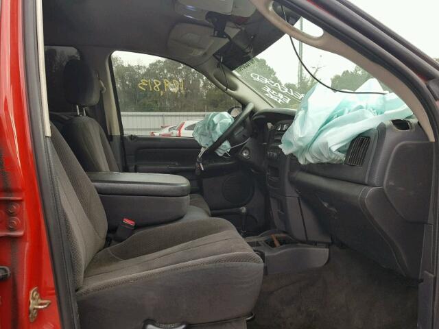 3D7KU28C23G808749 - 2003 DODGE RAM 2500 S შავი ფოტო 5