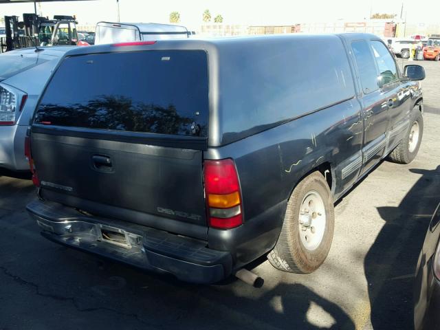 2GCEC19V211254784 - 2001 CHEVROLET SILVERADO GRAY photo 4