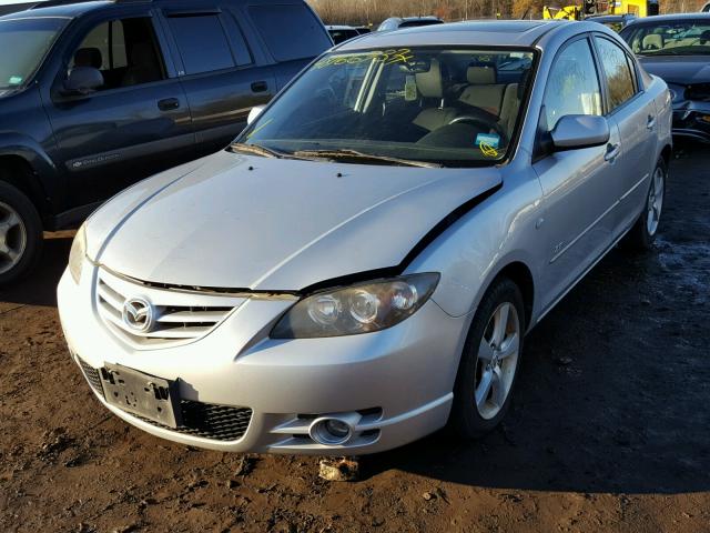 JM1BK324461479353 - 2006 MAZDA 3 S SILVER photo 2