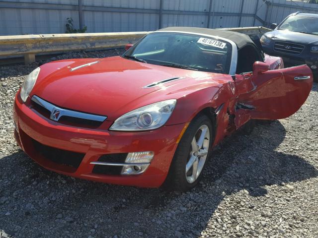 1G8MB35B77Y101842 - 2007 SATURN SKY RED photo 2