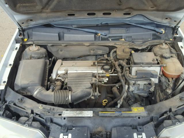 1G8AJ52F53Z100797 - 2003 SATURN ION LEVEL WHITE photo 7
