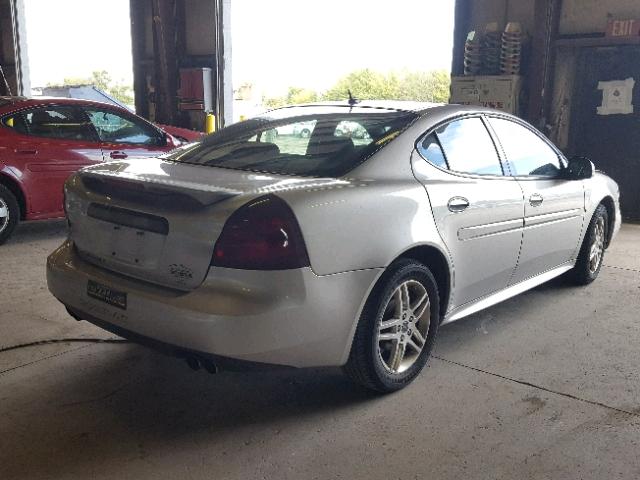 2G2WR554561177119 - 2006 PONTIAC GRAND PRIX SILVER photo 4