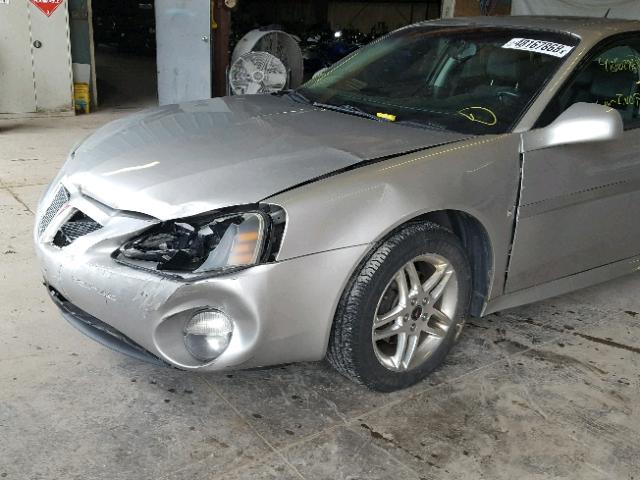 2G2WR554561177119 - 2006 PONTIAC GRAND PRIX SILVER photo 9