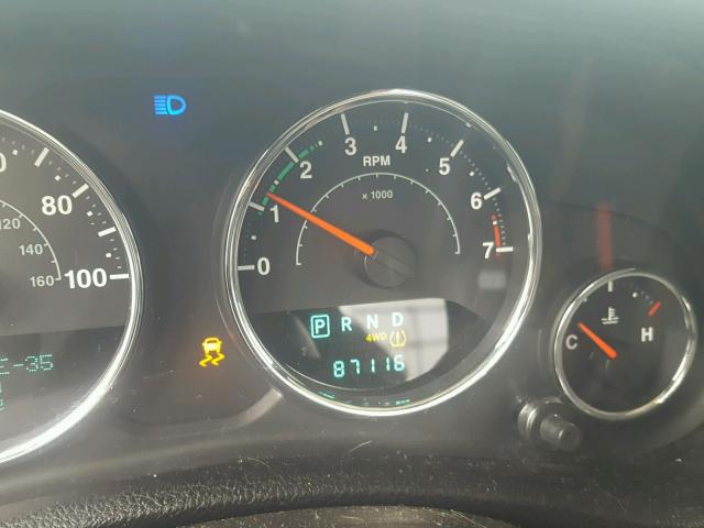 1C4AJWBG0DL577906 - 2013 JEEP WRANGLER S WHITE photo 8