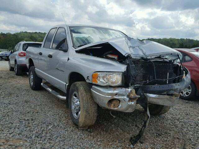3D7KR28C85G716274 - 2005 DODGE RAM 2500 S ვერცხლისფერი ფოტო 1