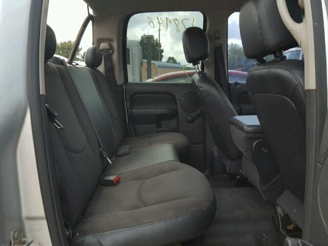 3D7KR28C85G716274 - 2005 DODGE RAM 2500 S ვერცხლისფერი ფოტო 6