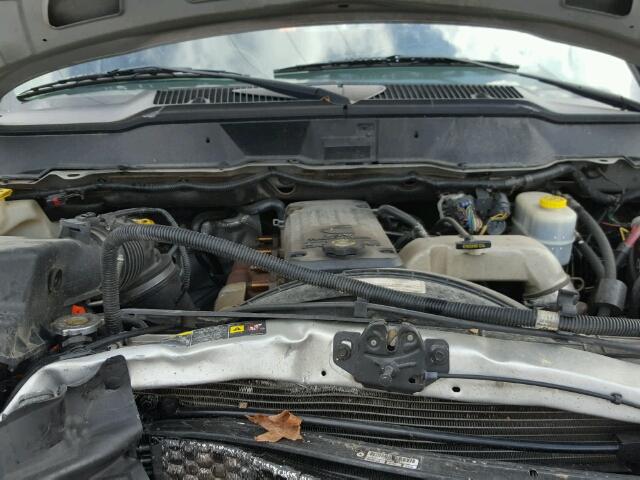 3D7KR28C85G716274 - 2005 DODGE RAM 2500 S ვერცხლისფერი ფოტო 7