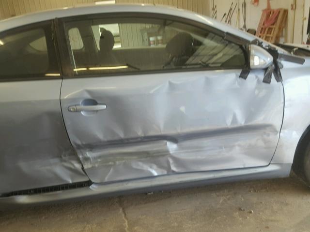 JTKDE167280250972 - 2008 TOYOTA SCION TC 蓝色 照片 9