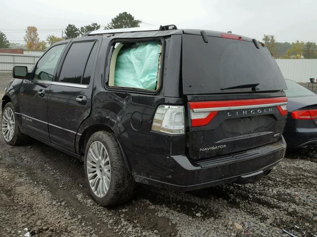 5LMJJ2JT9FEJ10569 - 2015 LINCOLN NAVIGATOR 黑色 照片 3