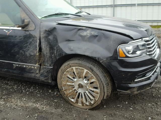 5LMJJ2JT9FEJ10569 - 2015 LINCOLN NAVIGATOR 黑色 照片 9