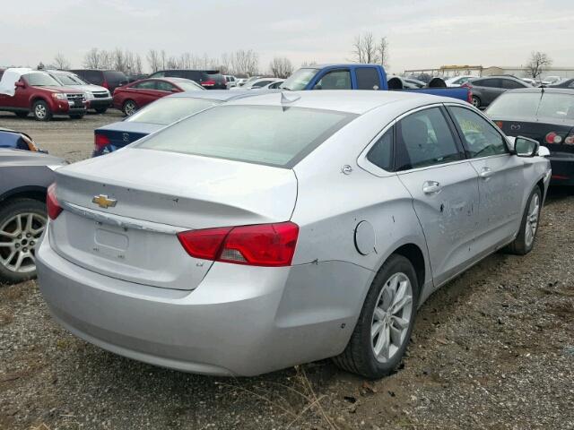 2G1115S38G9191519 - 2016 CHEVROLET IMPALA LT SILVER photo 4