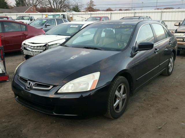 1HGCM56703A033468 - 2003 HONDA ACCORD EX BLACK photo 2