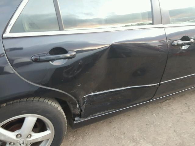 1HGCM56703A033468 - 2003 HONDA ACCORD EX BLACK photo 9